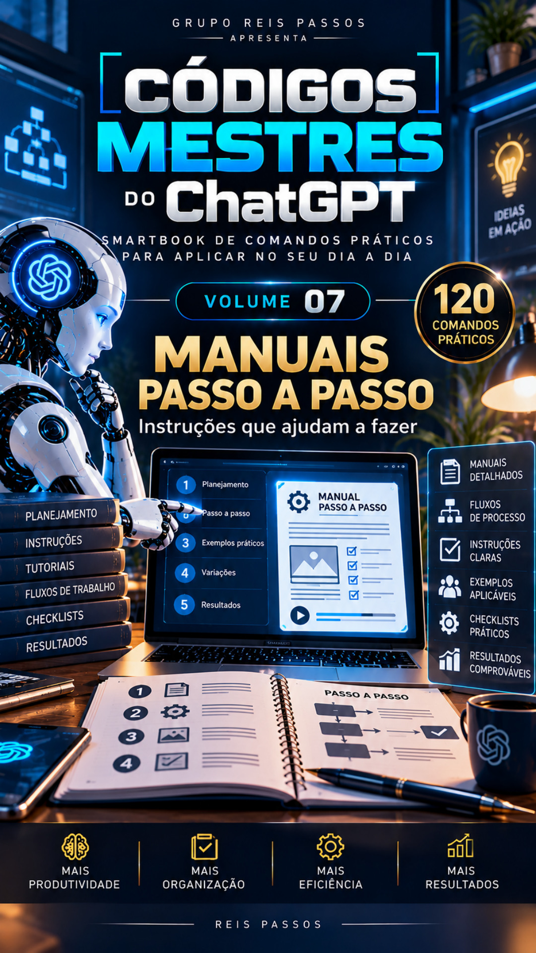Capa de Manuais Passo a Passo