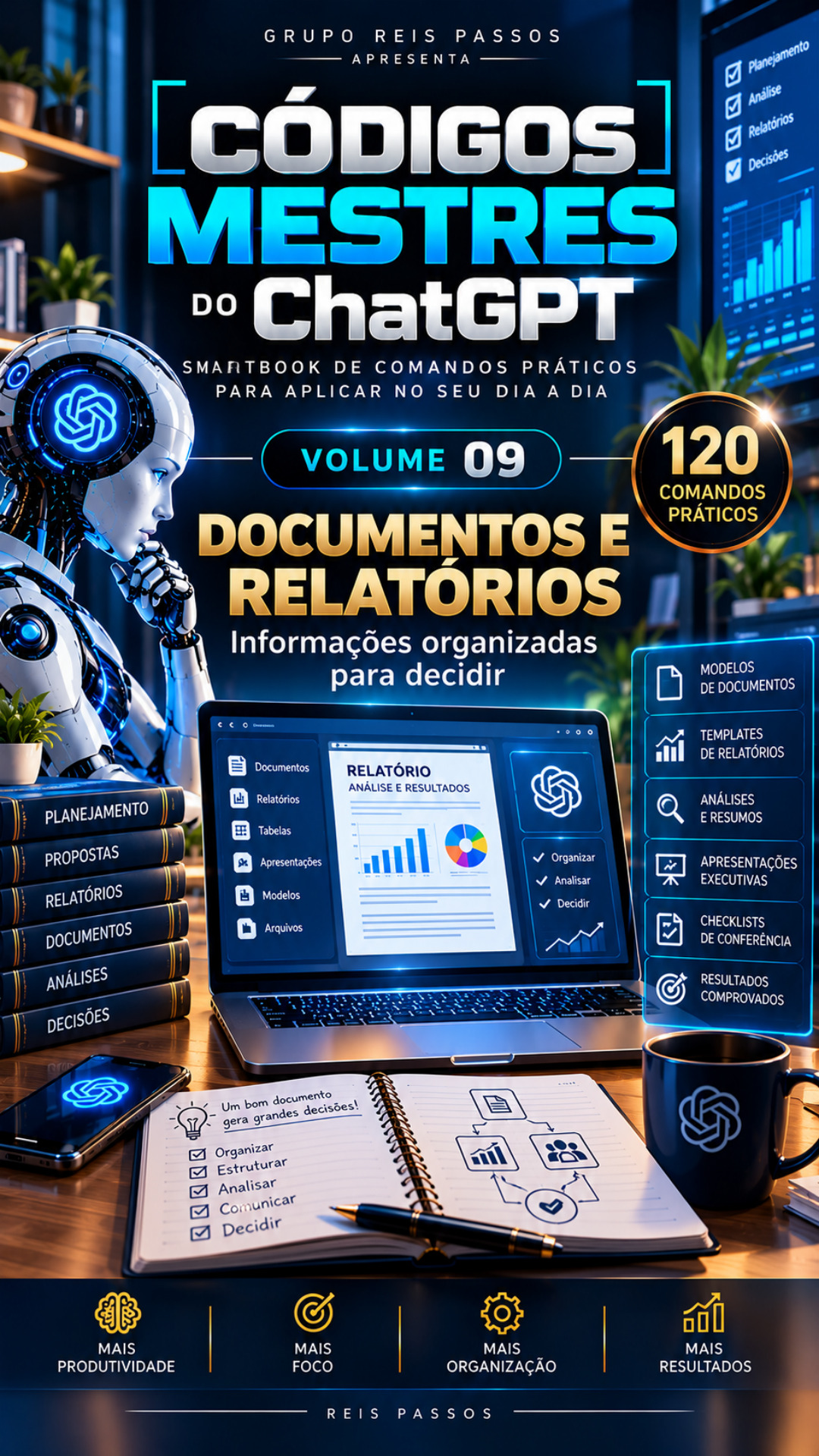 Capa de Documentos e Relatórios