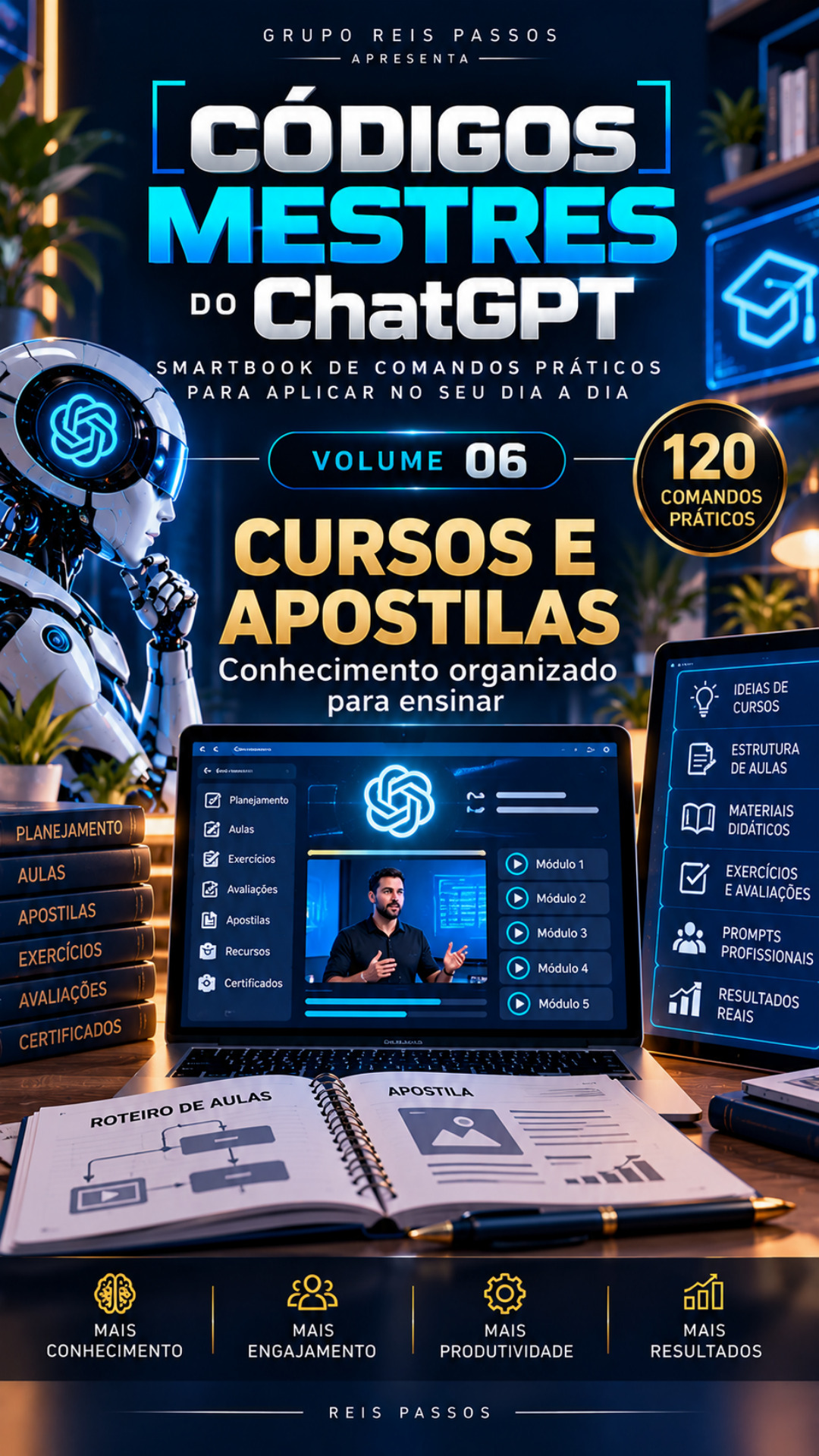 Capa de Cursos e Apostilas