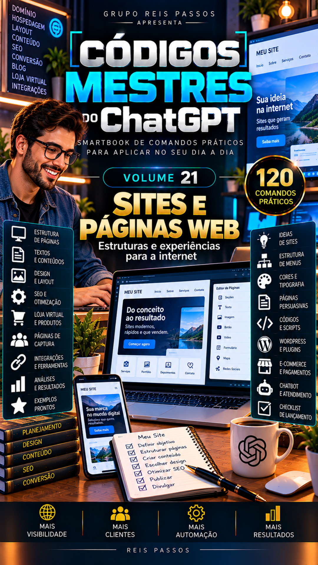 Capa de Sites e Páginas Web